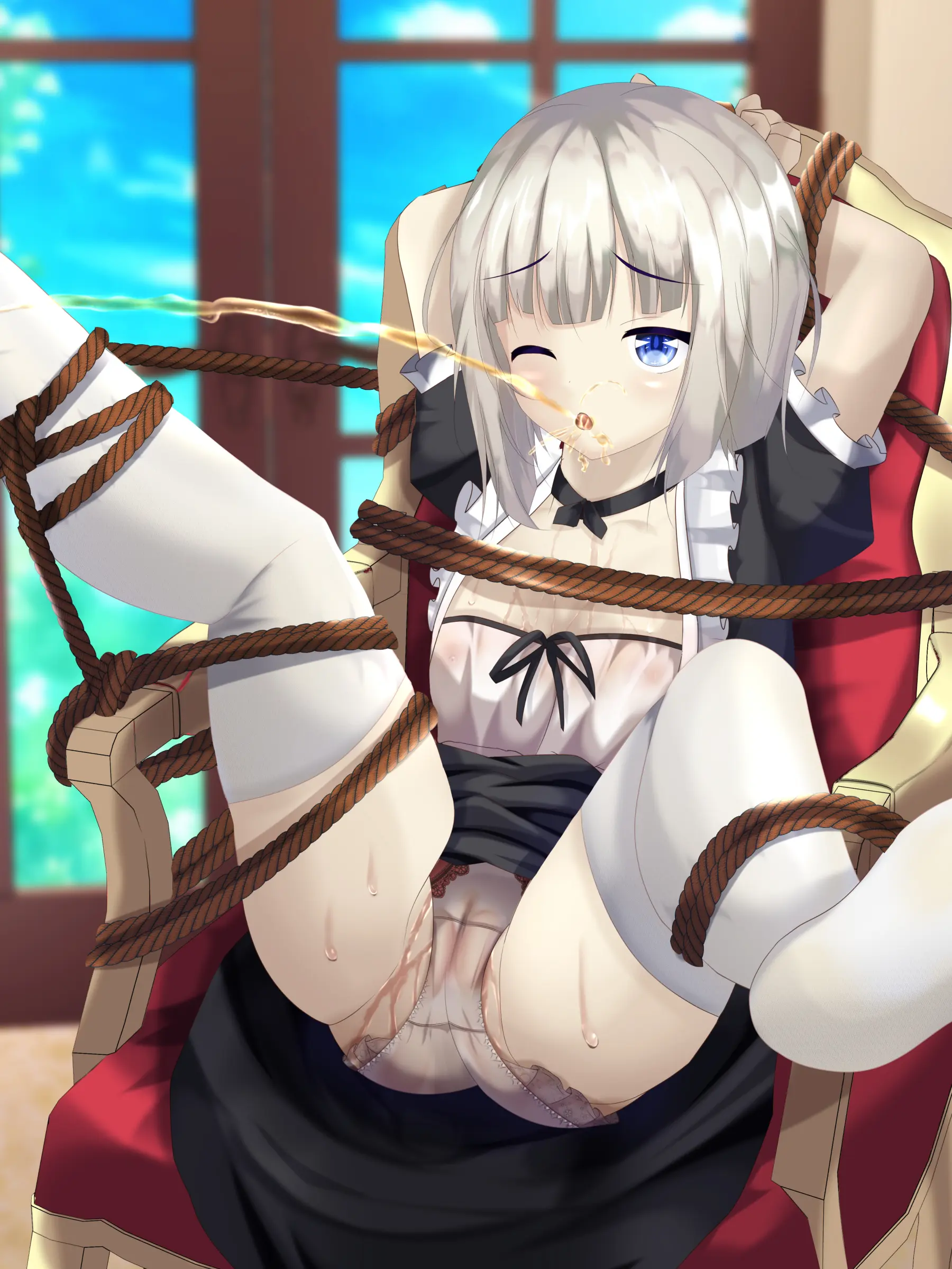 Onnanoko Ga Seieki To Oshikko Mamire Ni Naru Dake No CG-Shuu | 여자아이가 정액과 오줌 범벅이 되기만 하는 CG 모음집